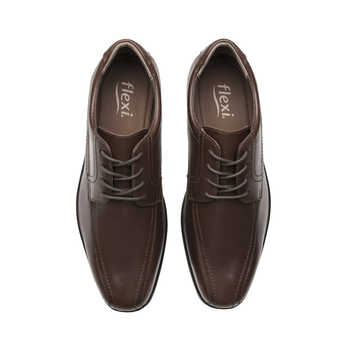 Zapato de Vestir Flexi Hombre Café Para Caballero, foto 7 de 10