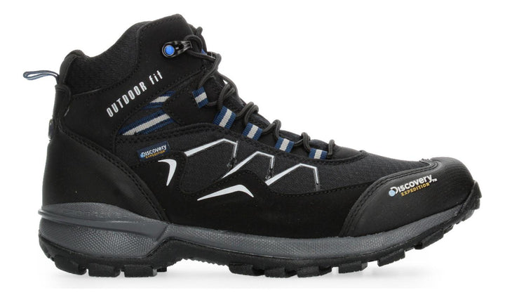Bota Discovery Hombre Negro Industrial Para Caballero