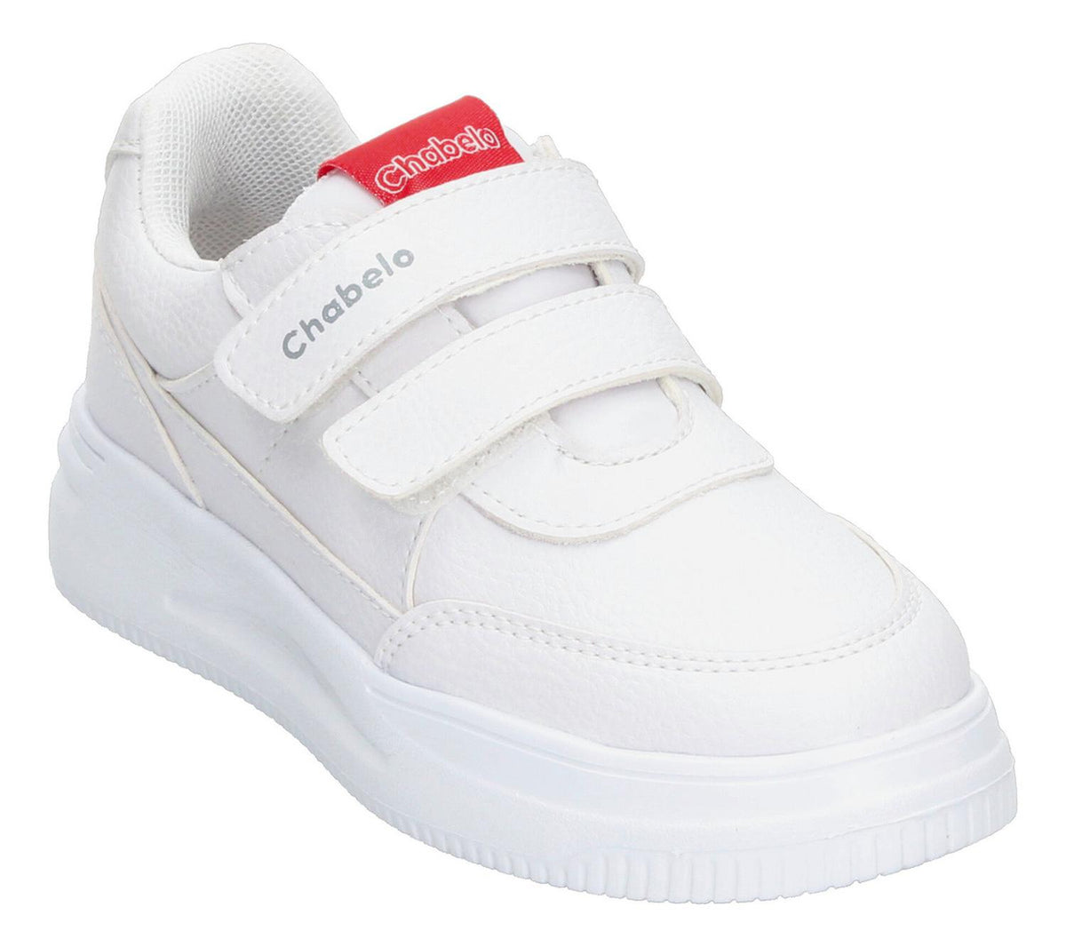 Tenis Escolar Chabelo Blanco Con Velcro Para Niño T18-22, foto 4 de 10
