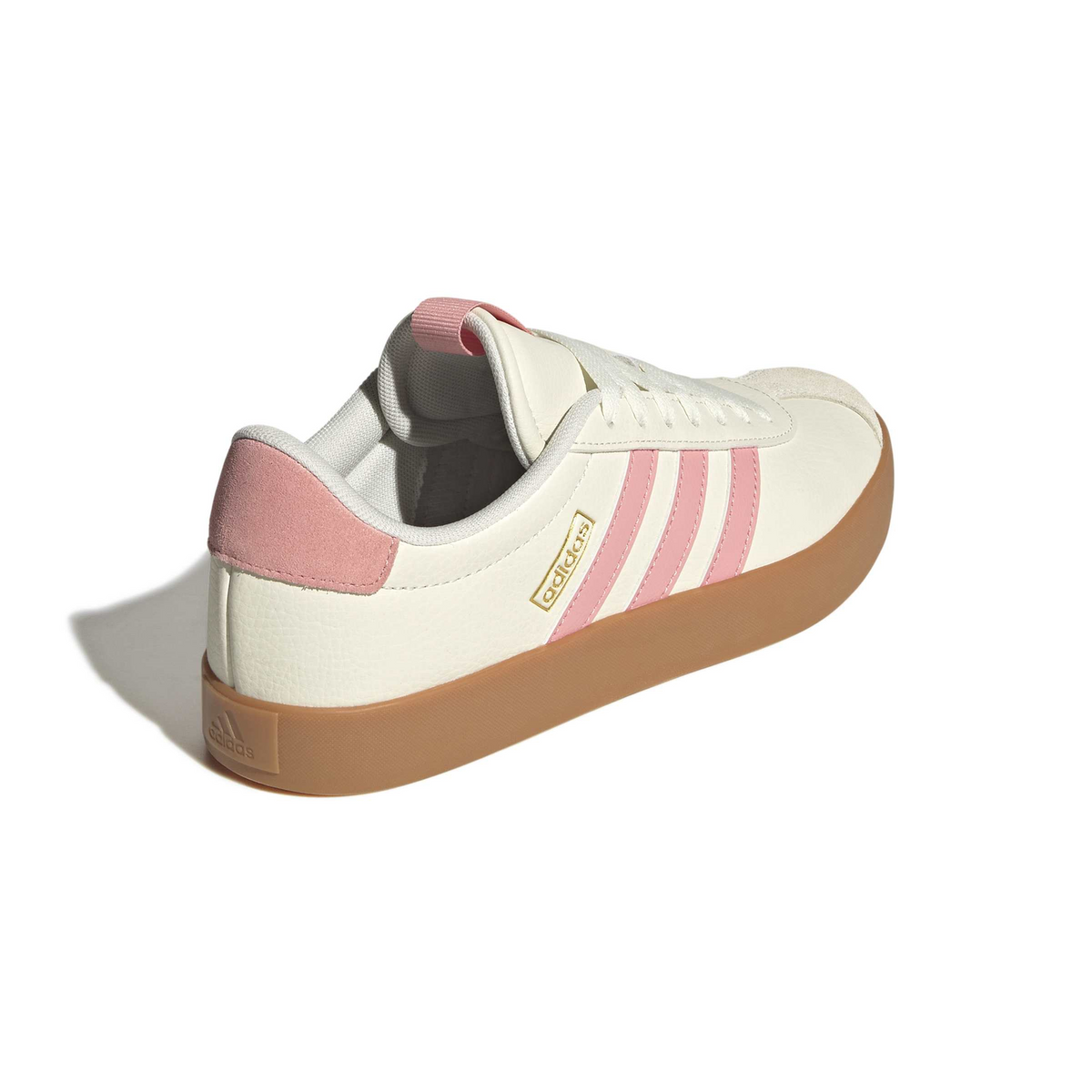Tenis Adidas VL Court 3.0 Dama Off White Casual Cintas Mujer, foto 3 de 10