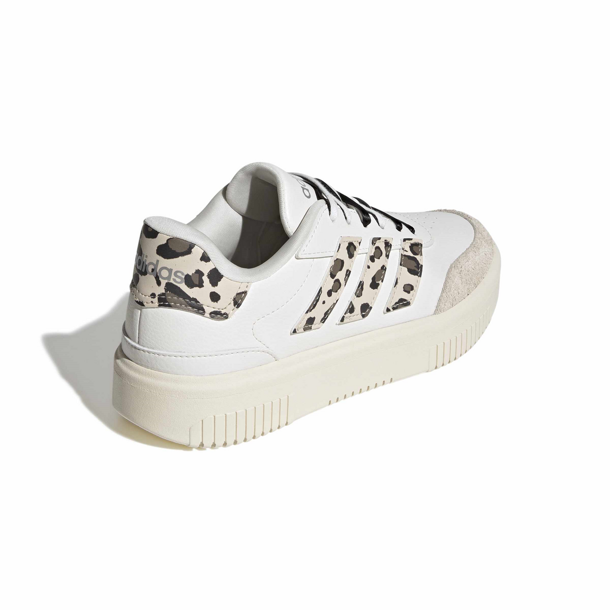 Tenis Adidas Courtblock Dama Blanco Casual Animal Print Mujer, foto 10 de 10