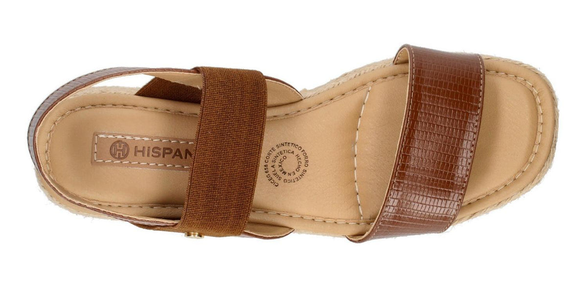Sandalias Hispana Para Mujer 11057 Cafe [his133], foto 8 de 10
