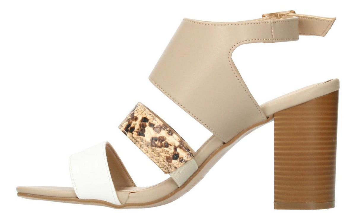 Sandalia Paulina Para Mujer 21601 Beige [pau741], foto 2 de 6