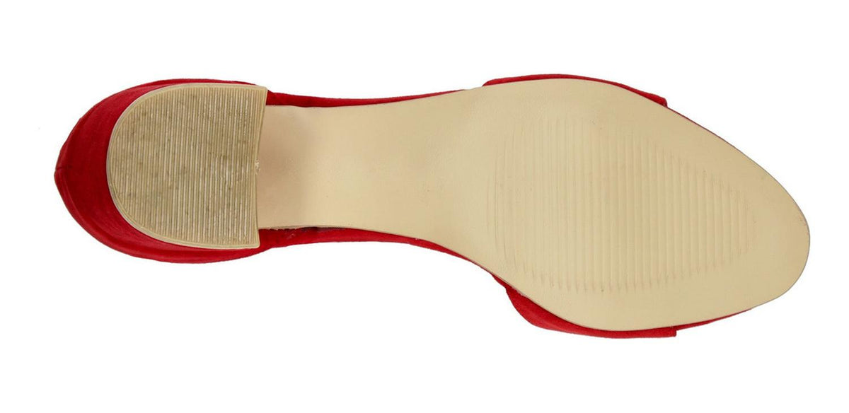 Sandalias Castanie Rojo Para Mujer [cas34], foto 10 de 11