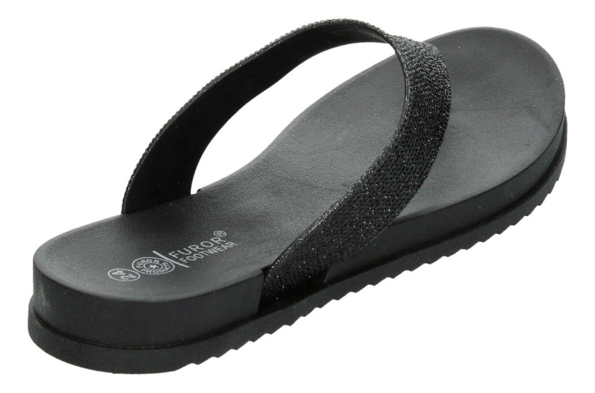 Sandalias Furor Para Mujer 18484 Negro [fur25], foto 5 de 10