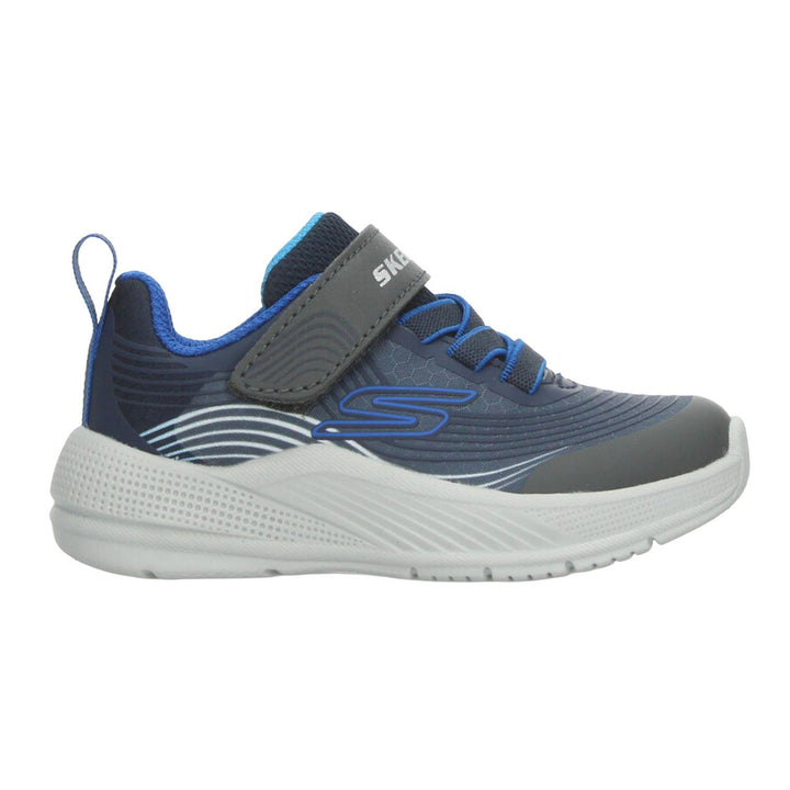 Tenis Skechers Microspec Niño Azul Deportivo Infantil T11-16
