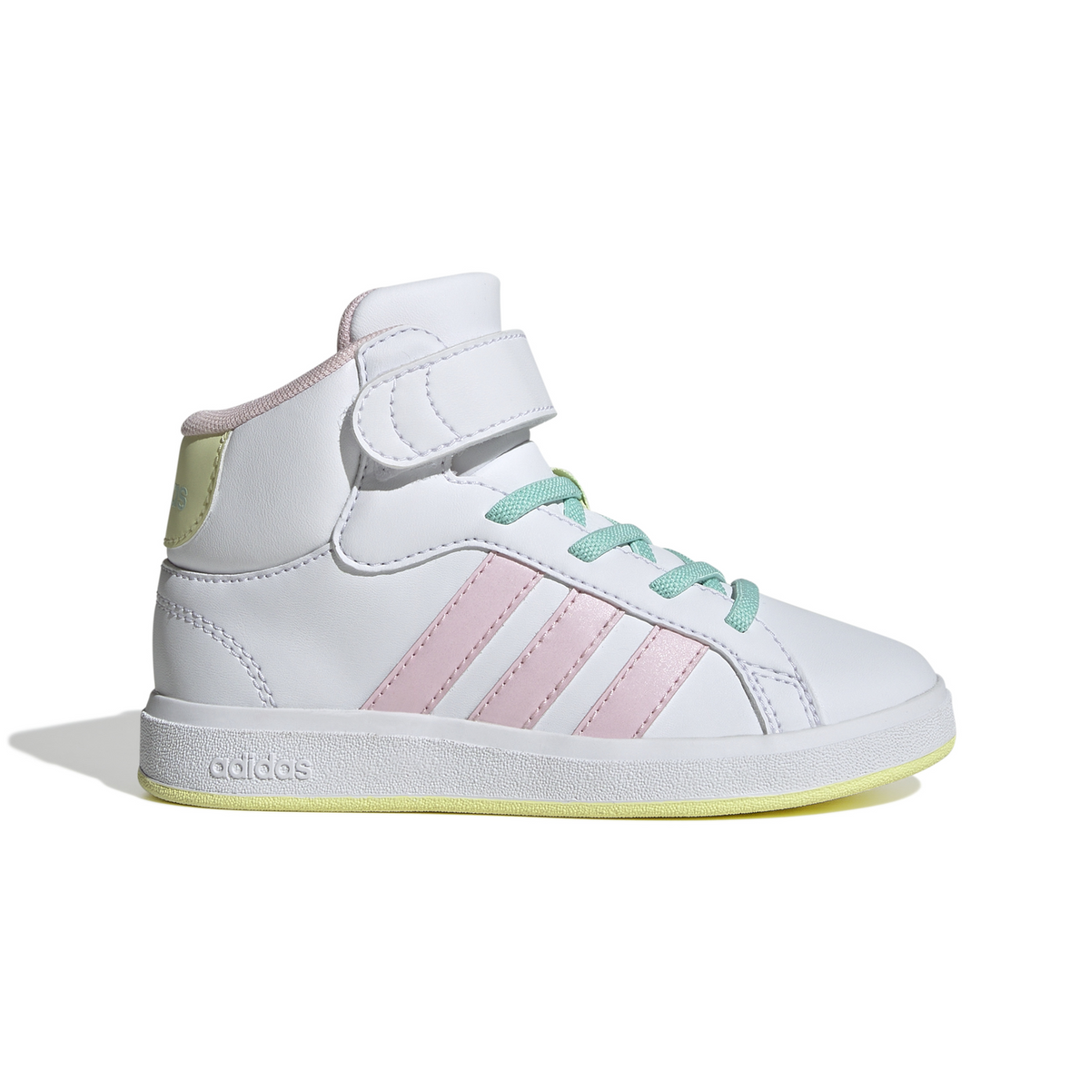 Tenis Adidas Grand Court Mid Blanco Niña T19-22 [ADD2745], foto 1 de 10