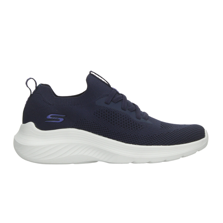 Tenis Skechers Bobs Dama Azul Marino Deportivo Para Mujer