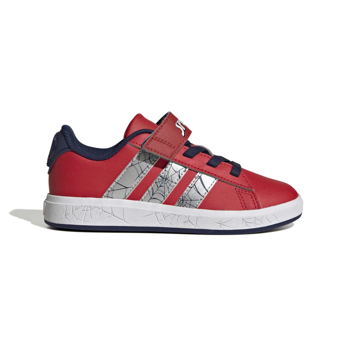 Tenis Adidas Grand Court Niño Rojo Spider-man Hombre Araña Infantil T17-22, foto 1 de 10