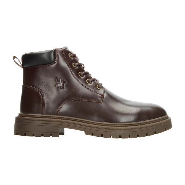 Bota Casual Polo Hombre Café Casual Para Caballero