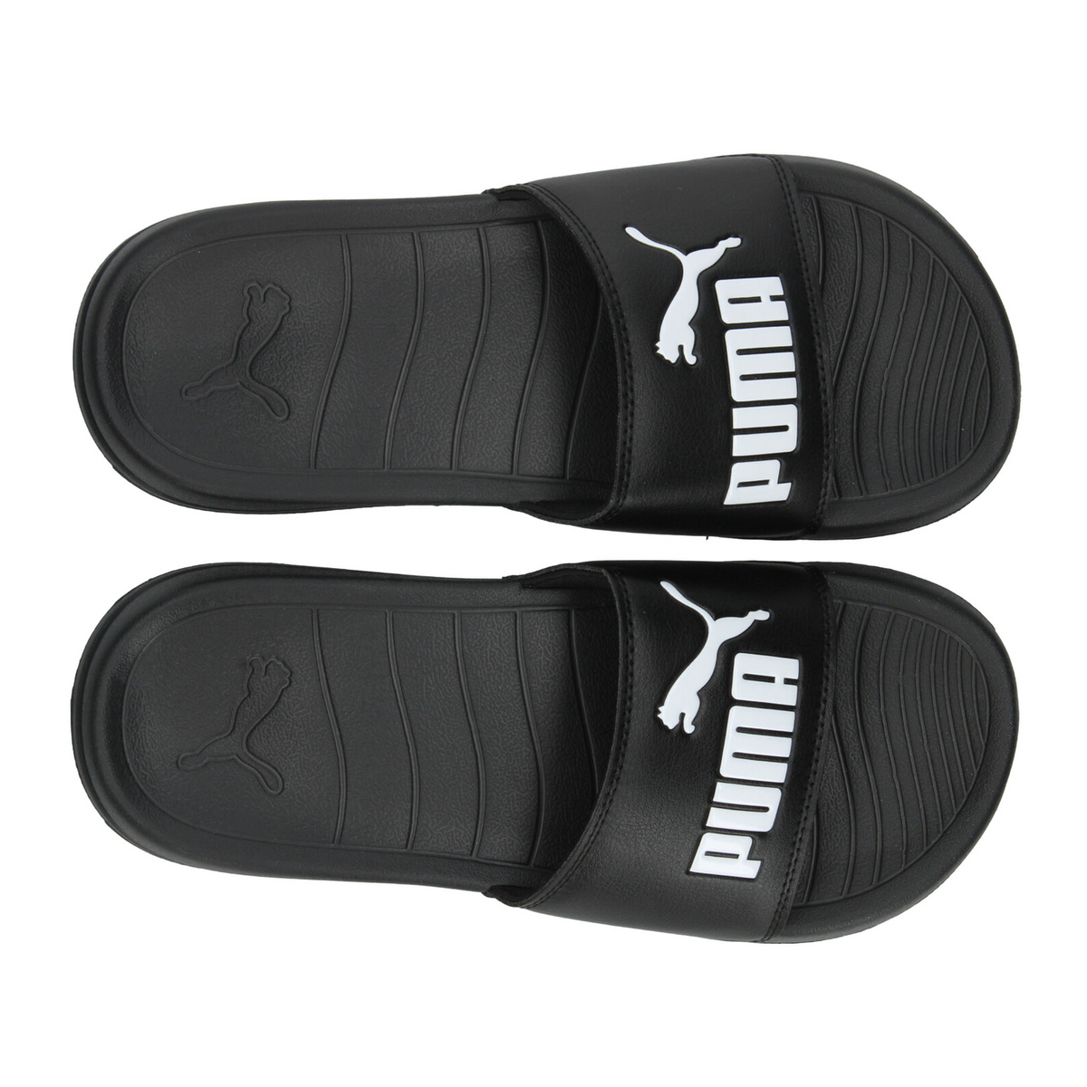 Sandalias Puma Pop Cat Dama Negras Ducha Casual Playa Mujer, foto 10 de 10