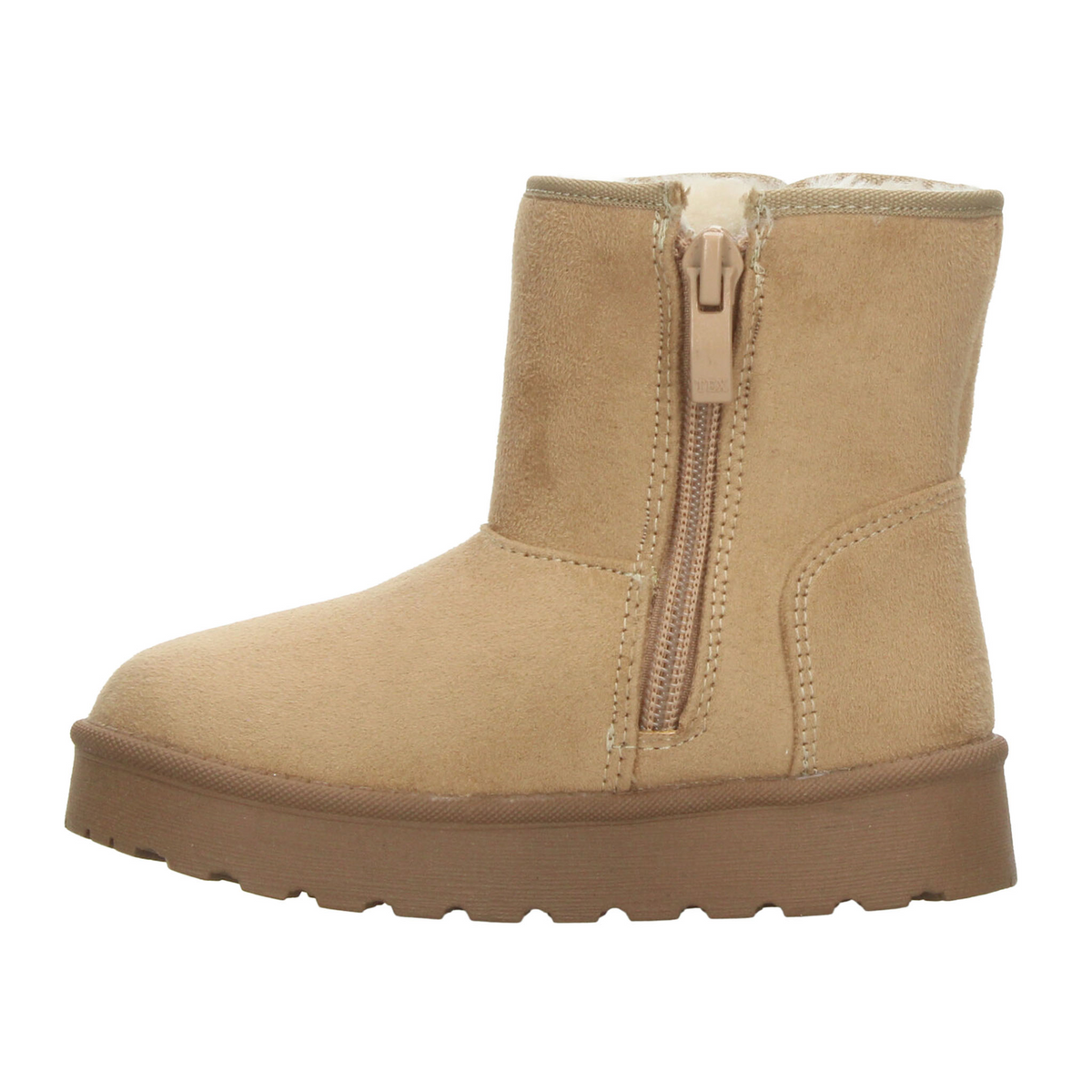 Bota Vavito Niña Beige Invierno Casual Peluche Infantil T18-22, foto 5 de 10