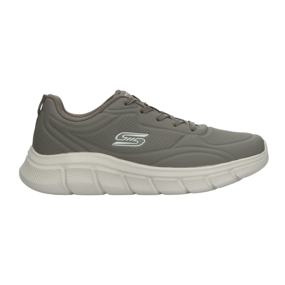 Tenis Skechers Bobs B Flex Hombre Gris Oscuro Deportivo Caballero, foto 10 de 10