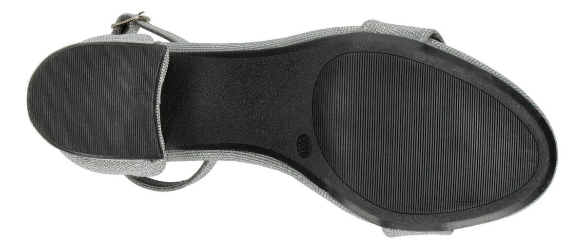 Sandalias De Fiesta Model´s Plateado Para Mujer [mds17], foto 9 de 10
