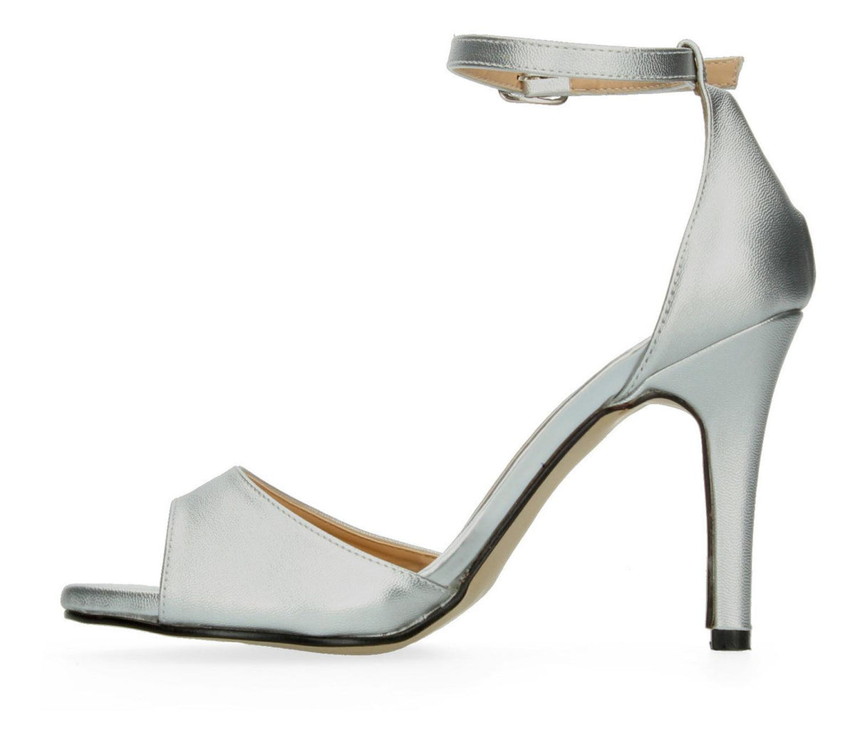 Sandalias De Fiesta Gonsa Plateado Para Mujer [gns137], foto 4 de 11
