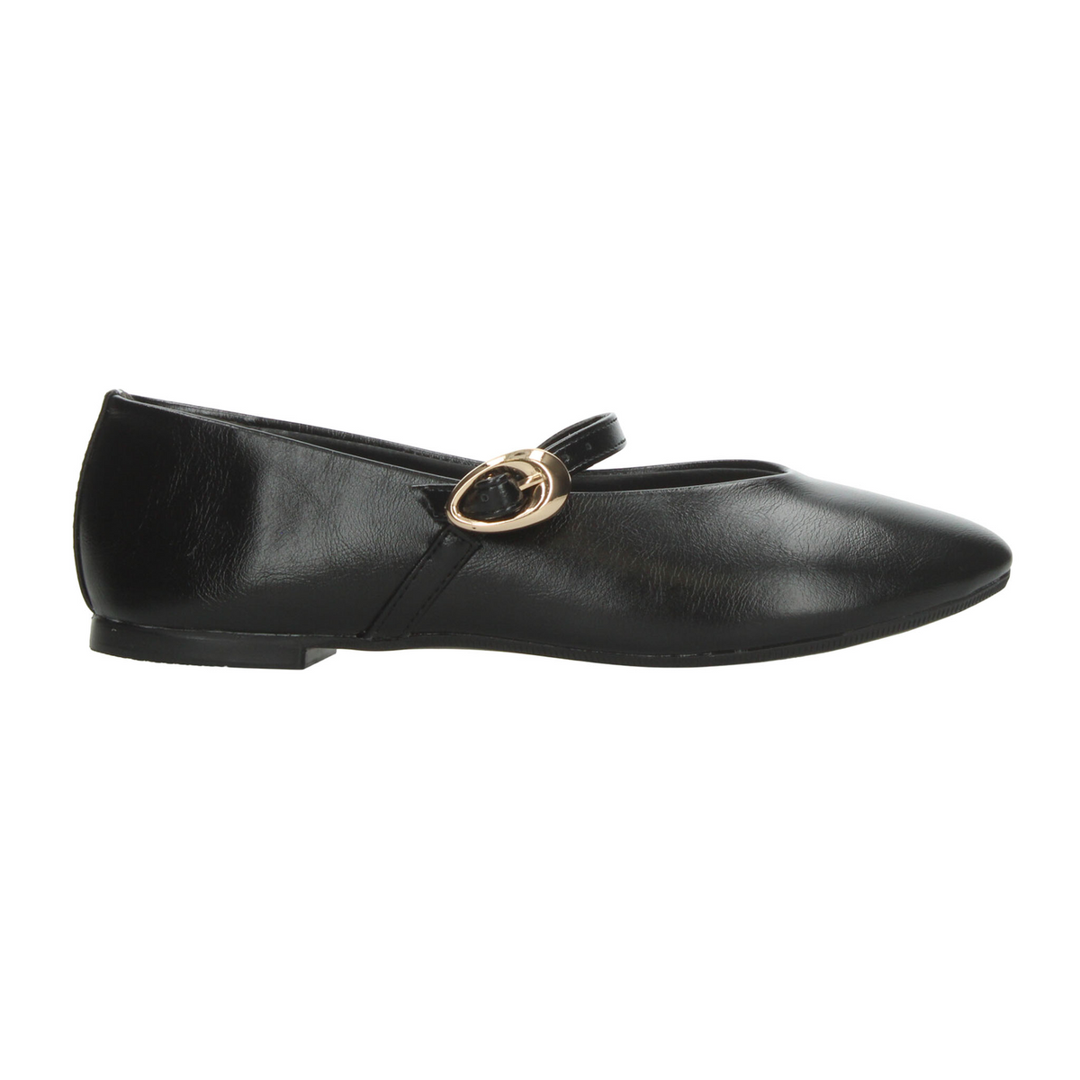 Flats Paulina Mary Jane Dama Negro Casual Hebilla Mujer, foto 10 de 10