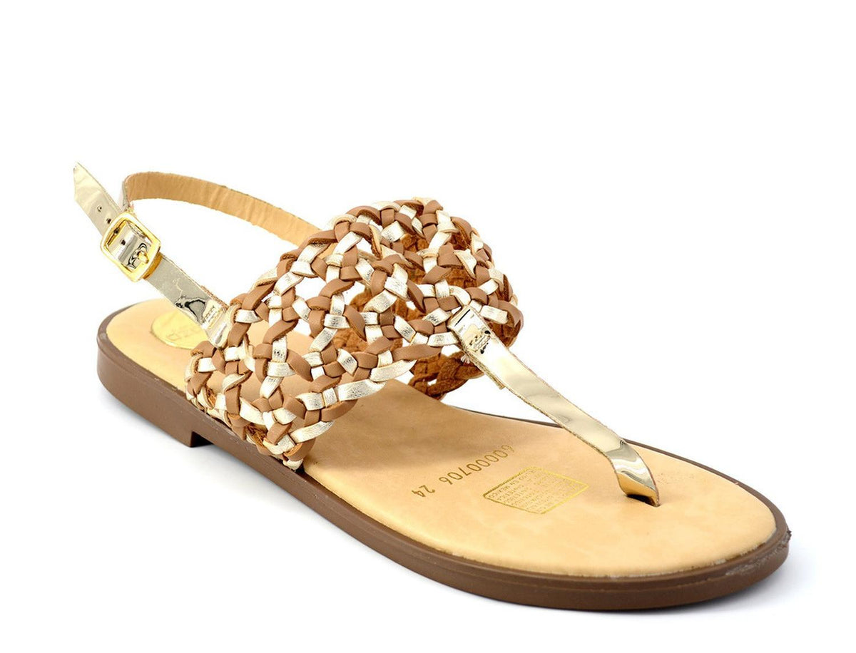 Sandalias Ozono Para Mujer 60000706-3 Dorado [ozo2569], foto 3 de 6