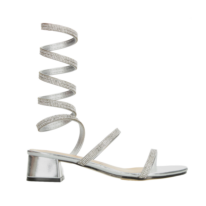 Zapatilla Gonsa Dama Plateado Fiesta Para Mujer