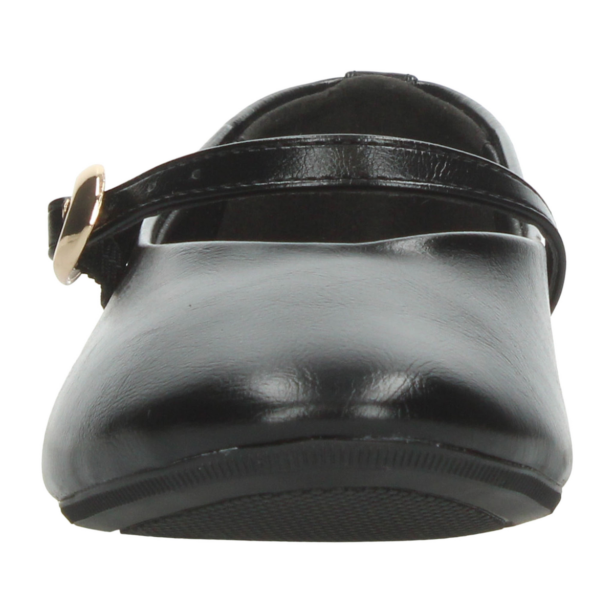 Flats Paulina Mary Jane Dama Negro Casual Hebilla Mujer, foto 6 de 10