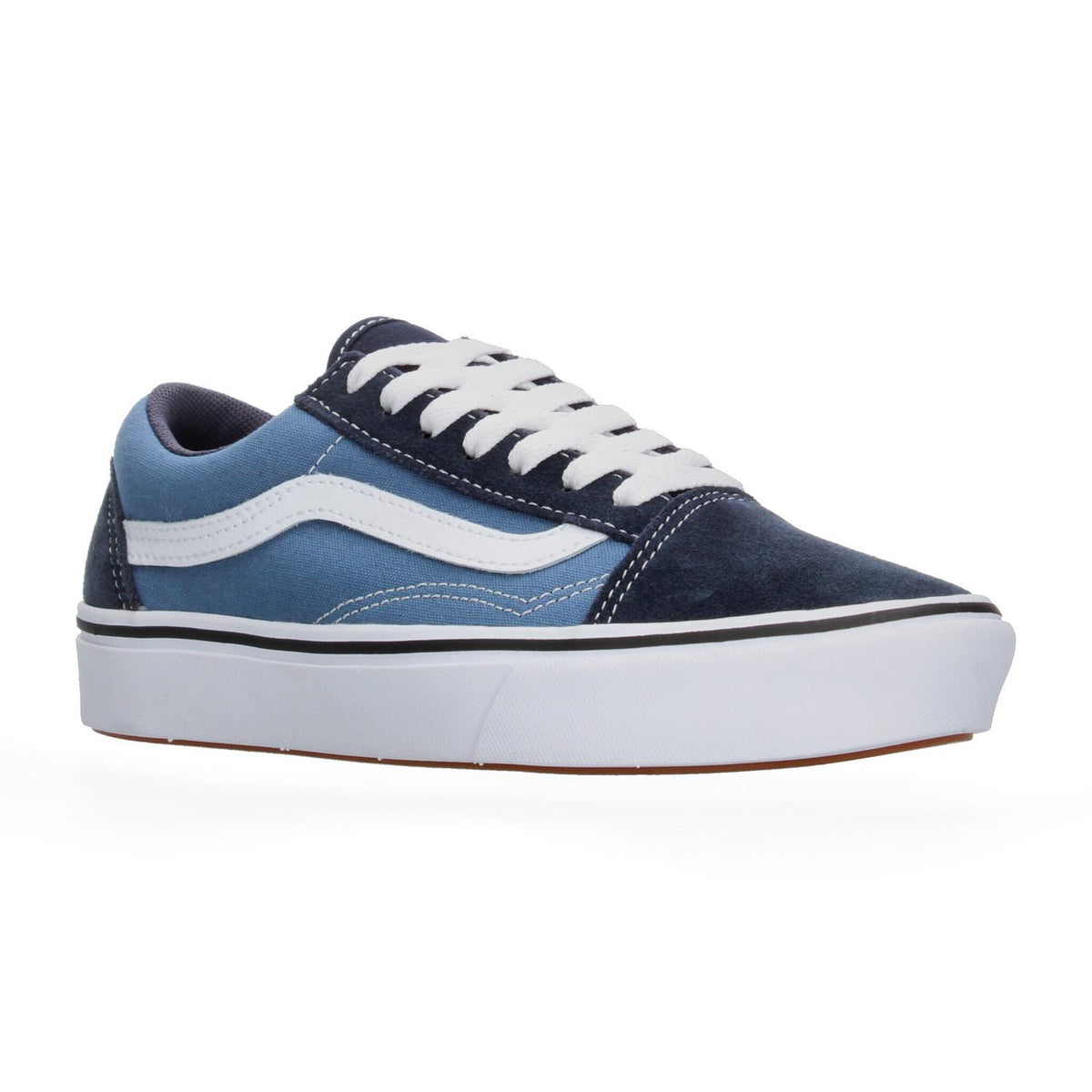 Tenis Vans Comfycush Old Skool Azul para Mujer [VAN1443], foto 2 de 9