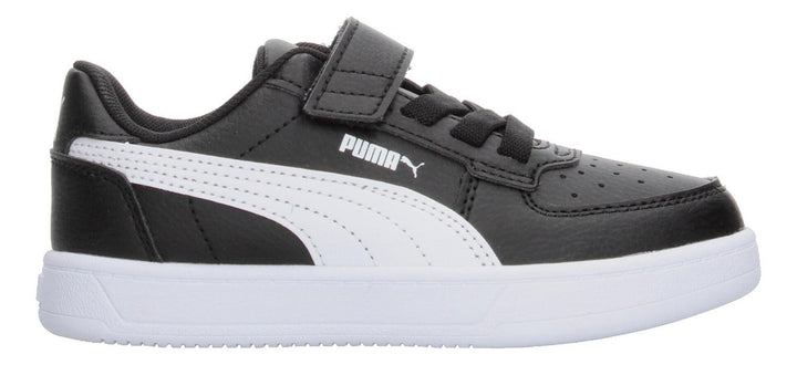 Tenis Niño Puma Rickie Caven 2.0 Ac Ps Negro Sneakers Original Casual Ligero Cintas Ajustable