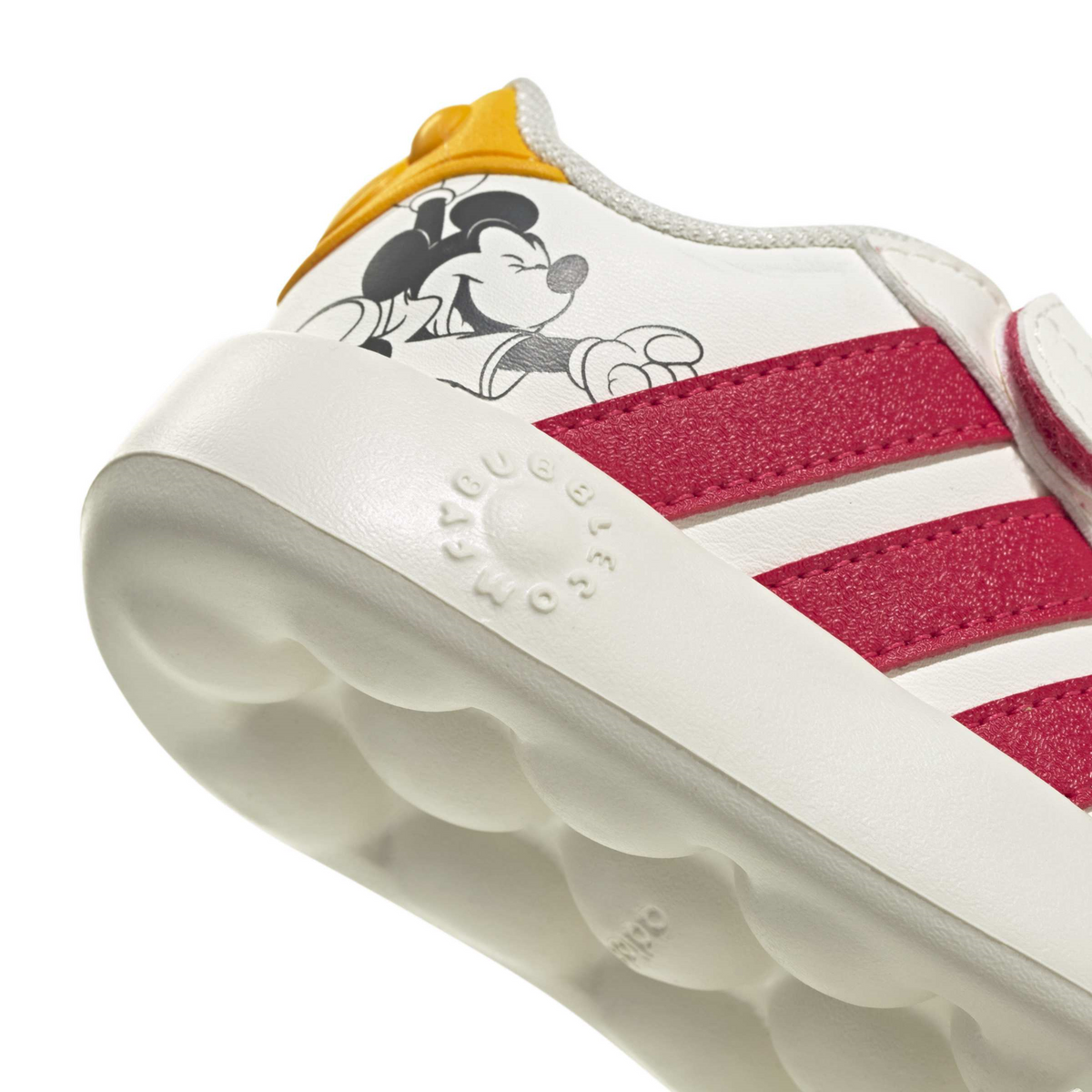 Tenis Adidas Grand Court Niño Blanco Mickey Mouse Disney Bebé Infantil T11-16, foto 6 de 10
