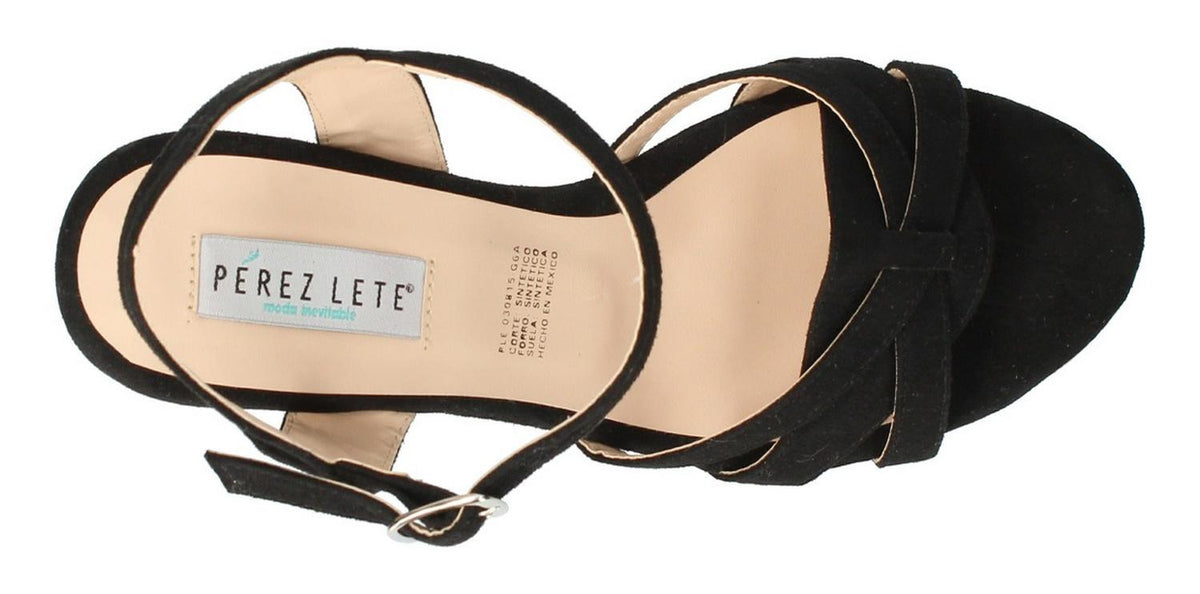 Sandalias Perez Lete Para Mujer 84028 Negro [plt205], foto 5 de 6
