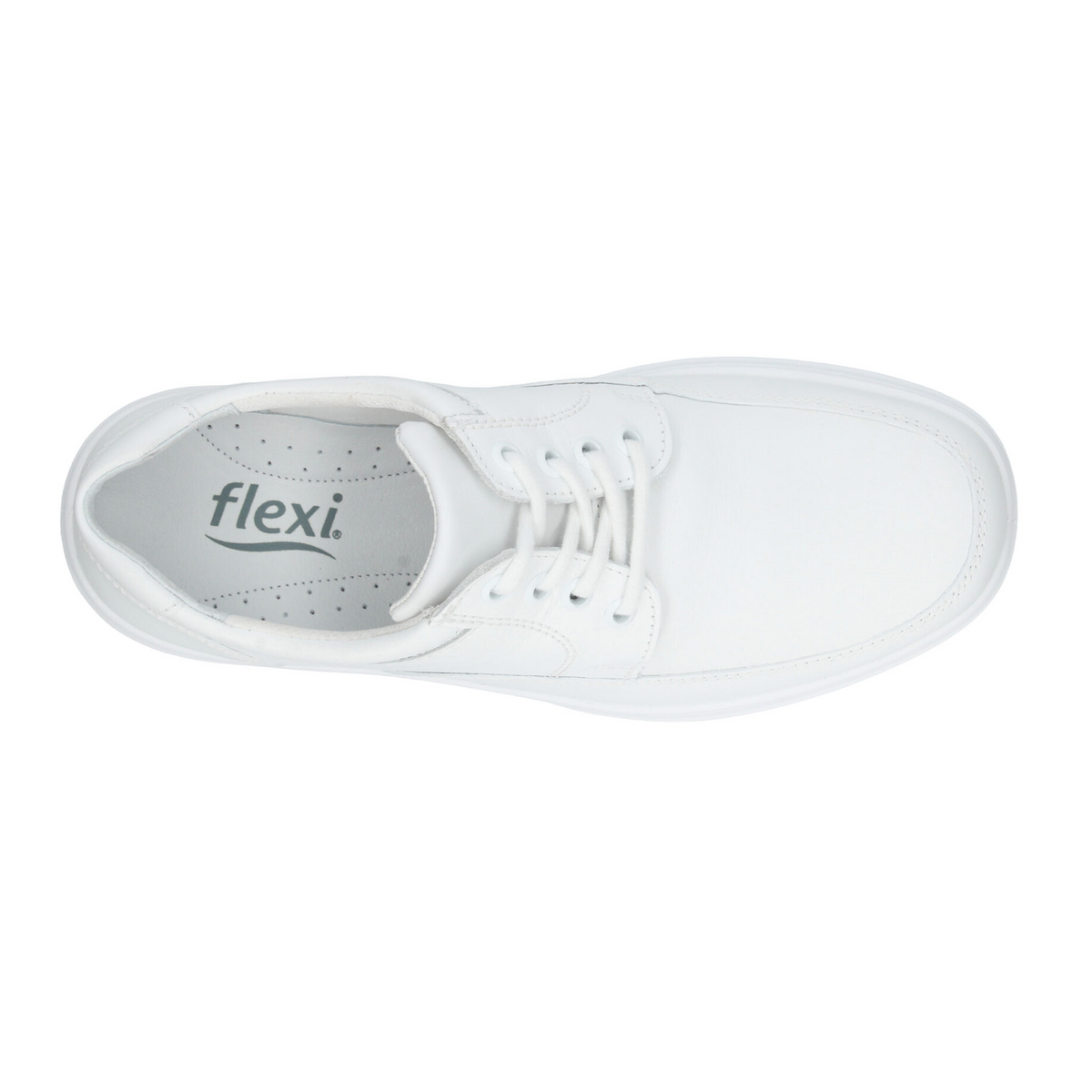 Zapato Flexi Kaiser Hombre Blanco Enfermeria Casual Caballero, foto 9 de 10