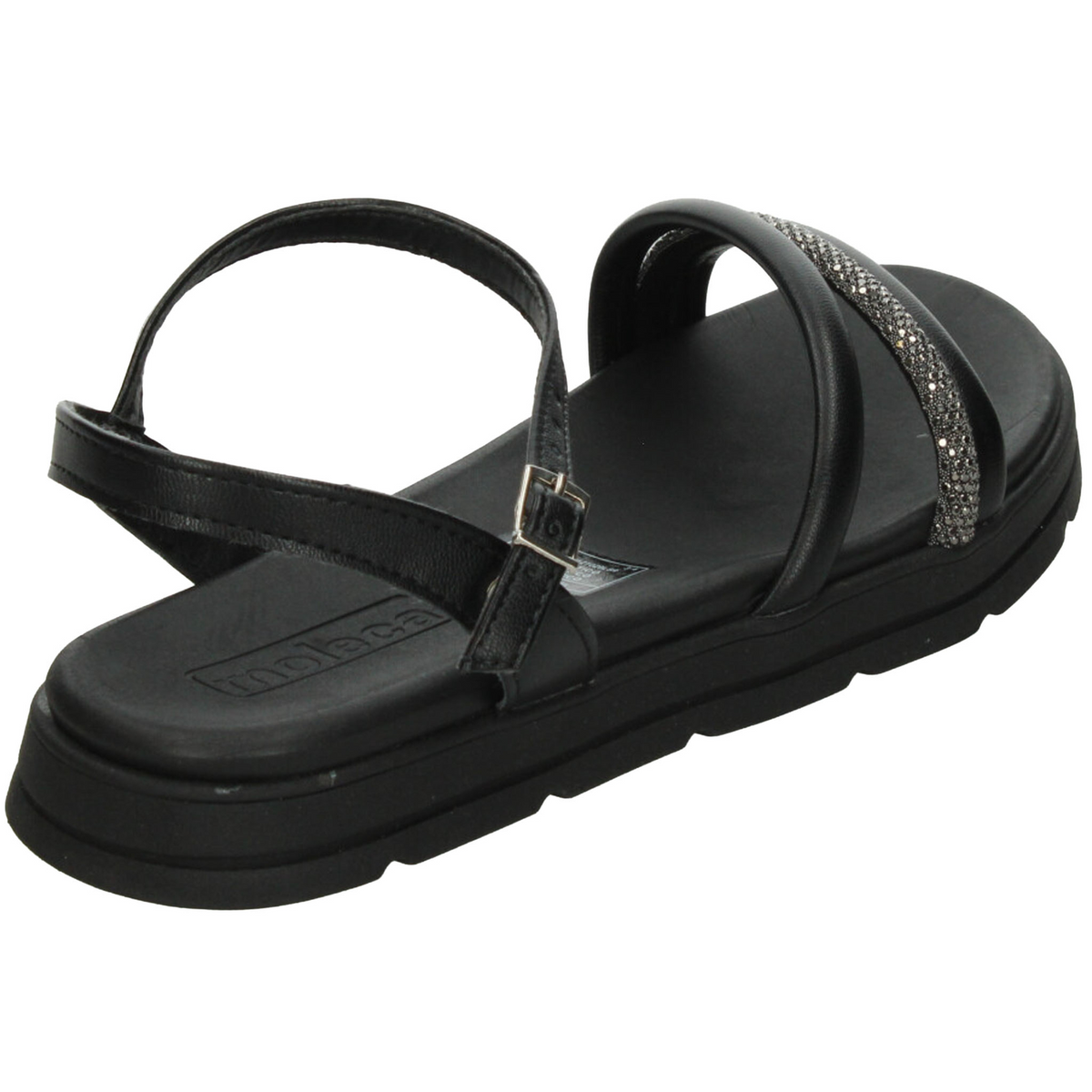 Sandalias Moleca Dama Negro Casual Para Mujer, foto 3 de 10