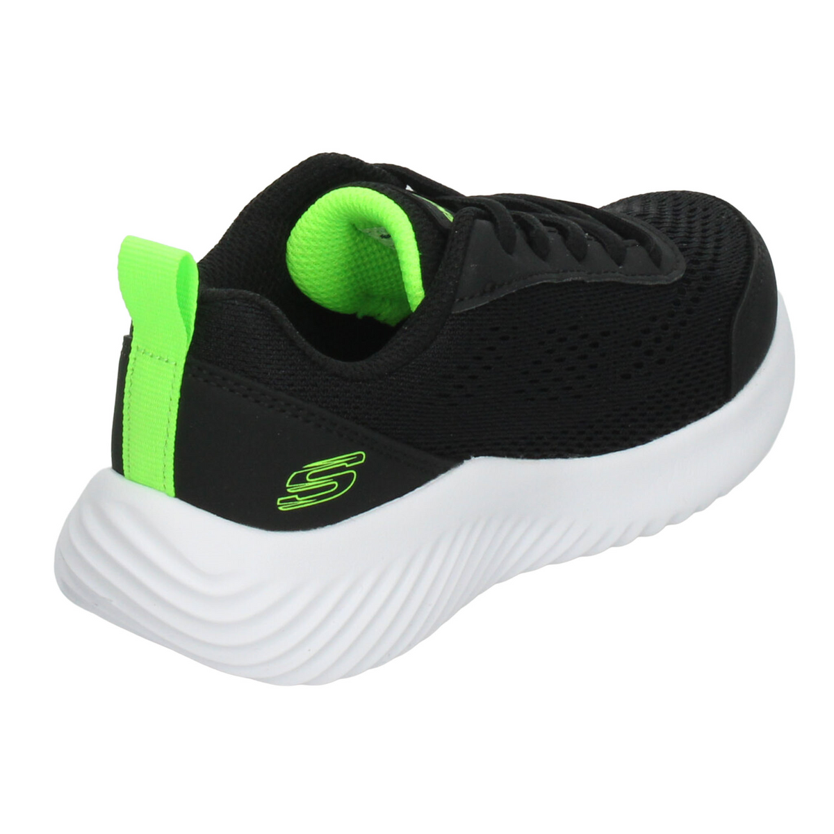 Tenis Skechers Bounder Quanta-Pacer Niño Negro Sport Infantil T17-22, foto 3 de 10