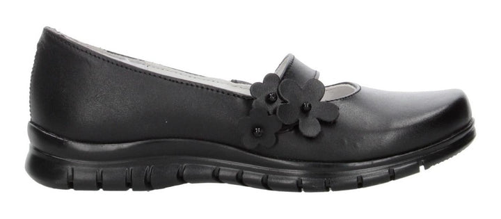 Zapato Escolar Yuyin Negro Para Niña [yuy412]