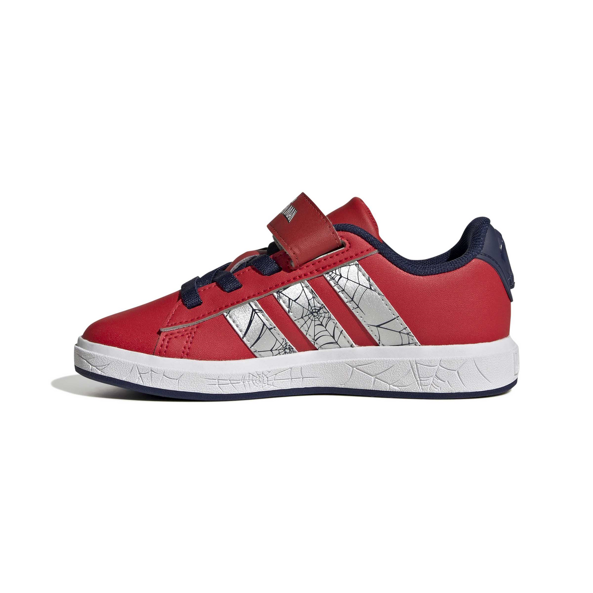 Tenis Adidas Grand Court Niño Rojo Spider-man Hombre Araña Infantil T17-22, foto 4 de 10
