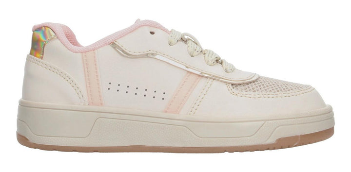 Tenis Tropicana Latte Con Rosa Pastel Para Niña [tro1374]