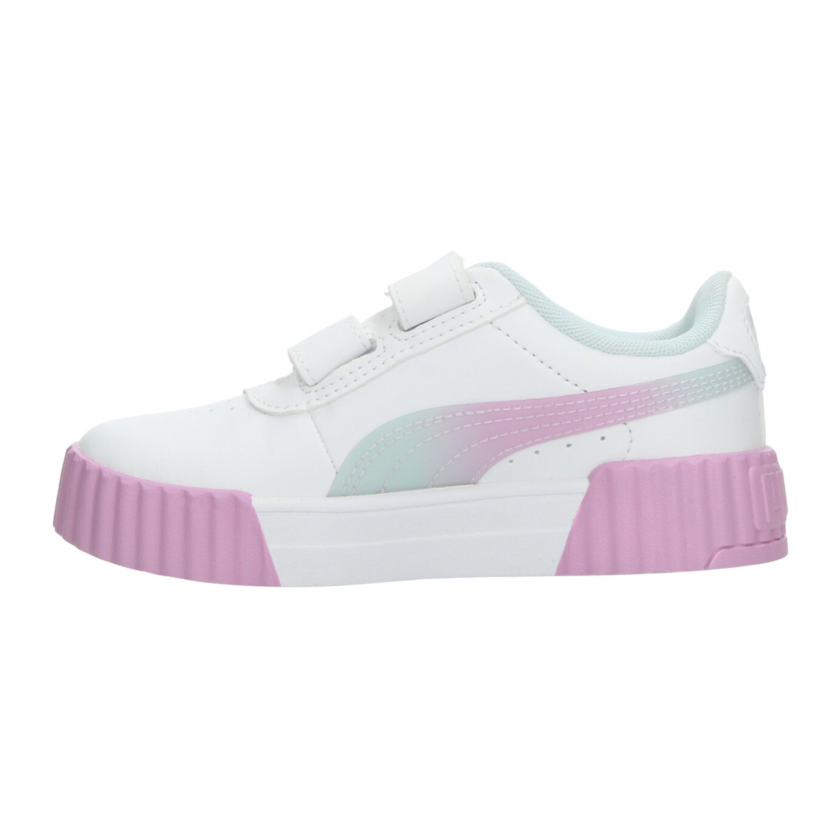 Tenis Puma Carina 3.0 Niña Blanco Casual Escolar Infantil T16-22, foto 5 de 10