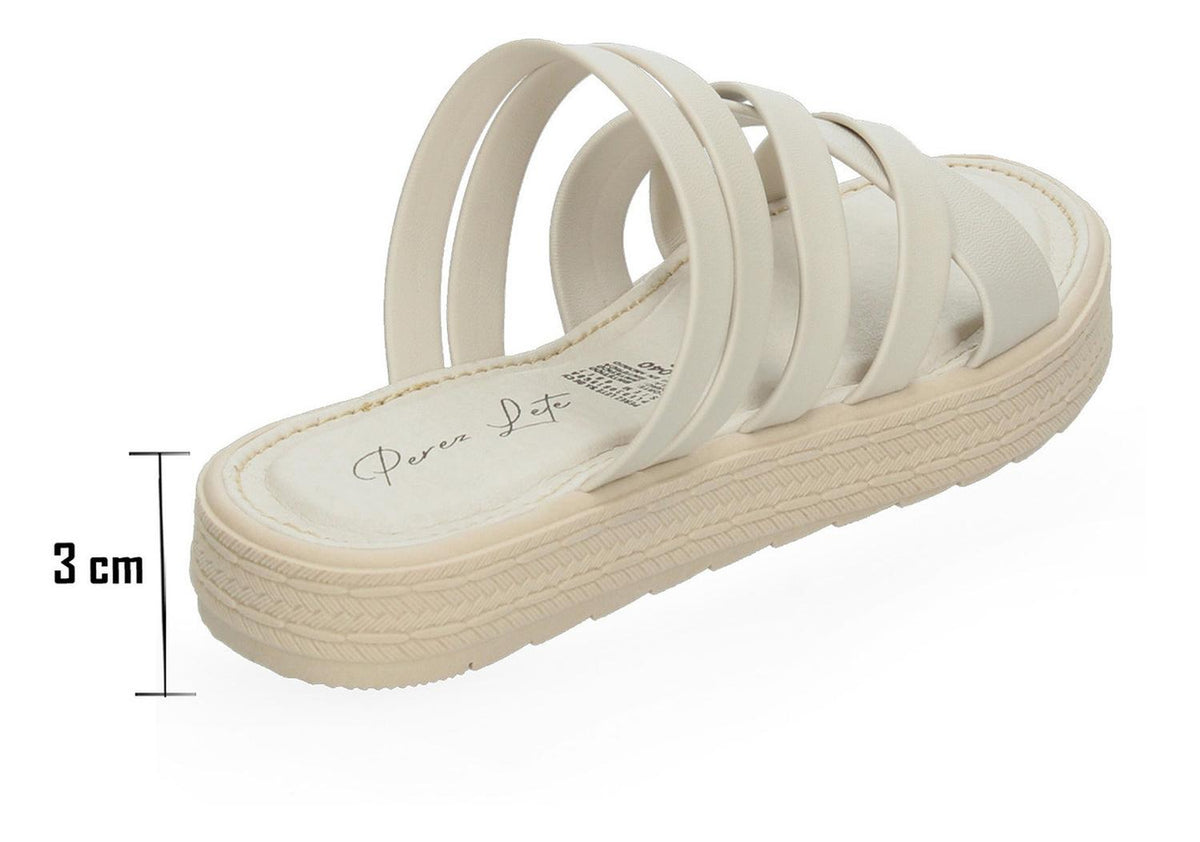 Sandalias Perez Lete Latte Para Mujer [plt324], foto 3 de 8