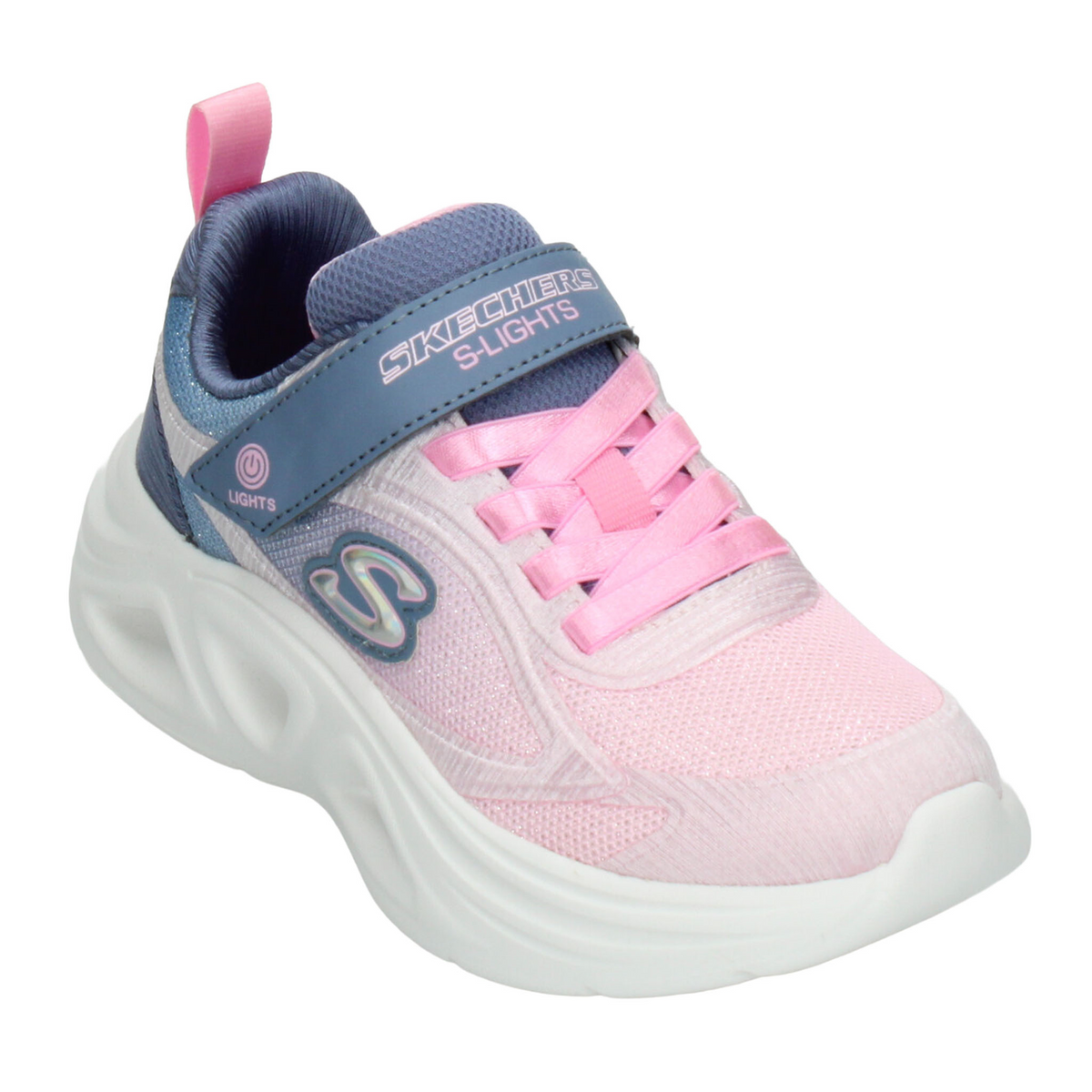 Tenis Skechers Niña Rosa Deportivo Led Infantil T17-22, foto 4 de 10
