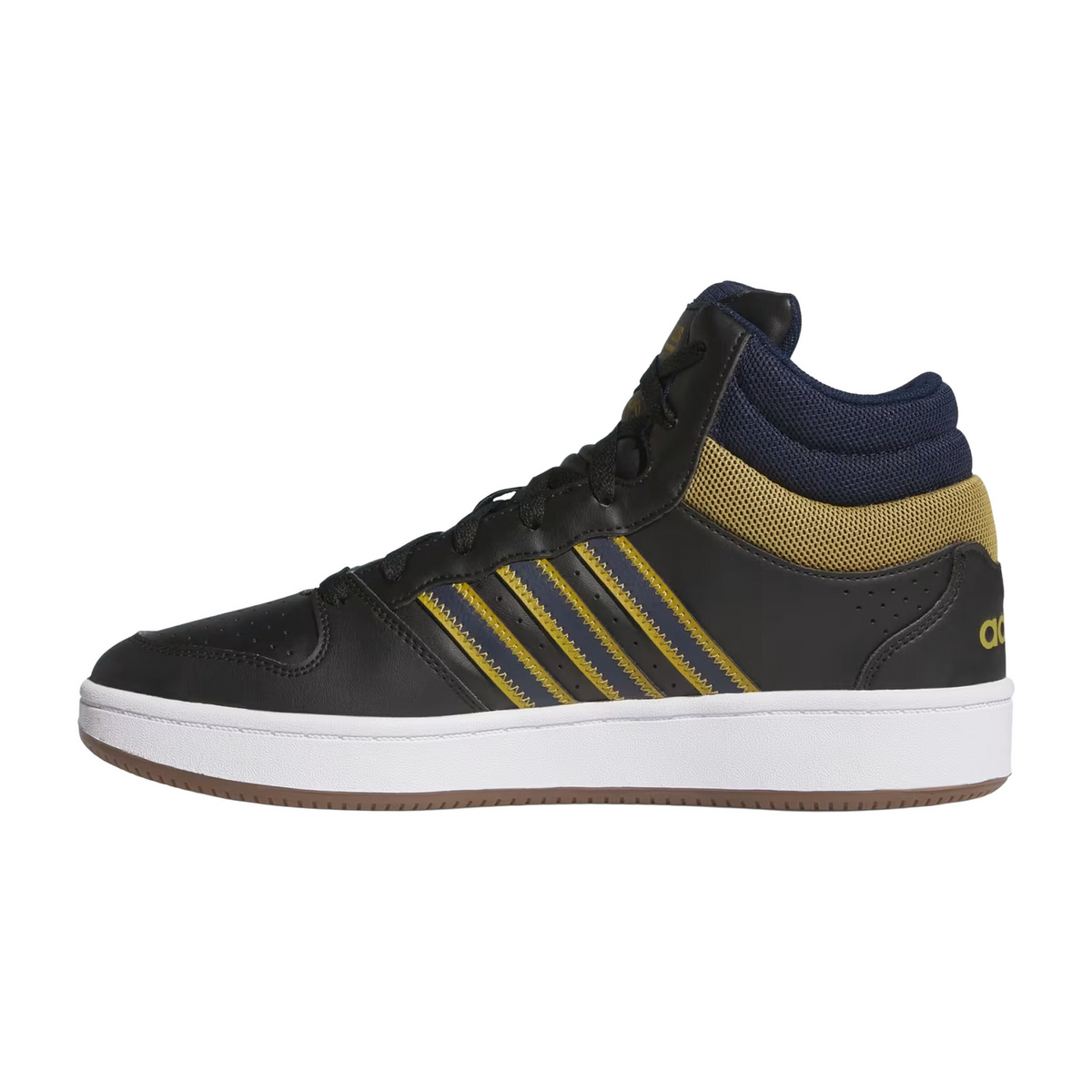 Tenis Adidas Hoops Mid Classic Hombre Negro Casual Botín Caballero, foto 4 de 10