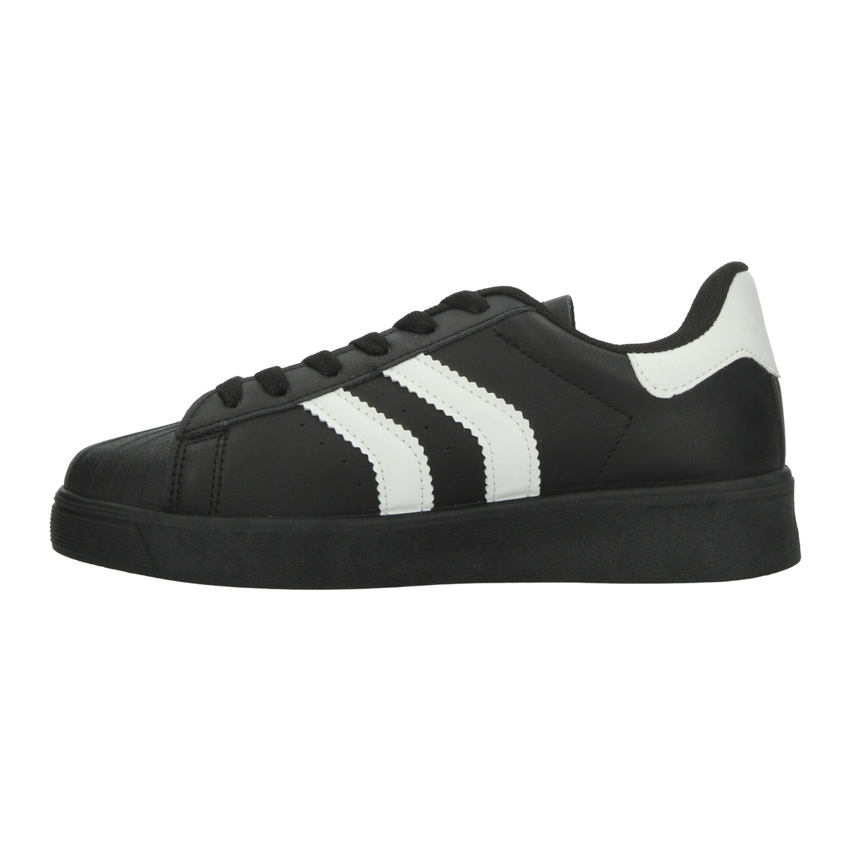 Tenis Berlin Dama Negro Casual Cintas Cómodo Mujer, foto 5 de 10