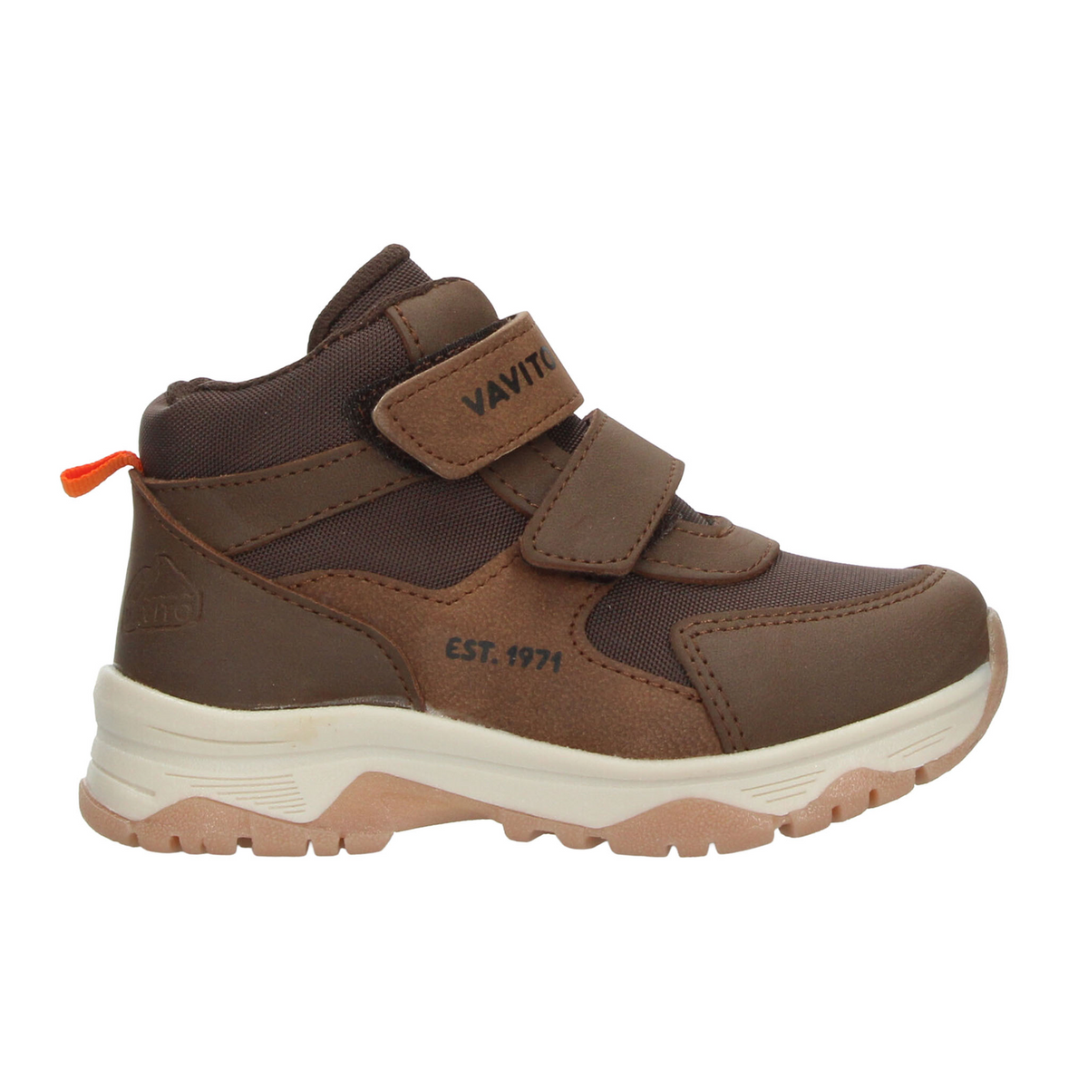 Bota Vavito Niño Café Casual Cintas Adhesivas Infantil T15-18, foto 10 de 10