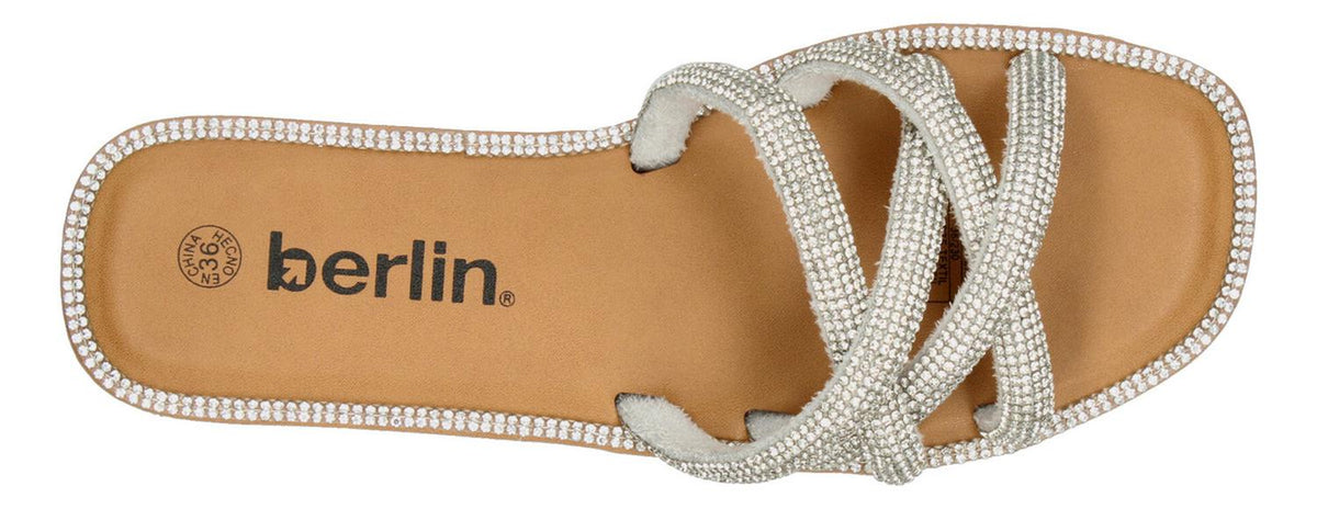 Sandalias Berlin Plateado Para Mujer [bli106], foto 9 de 10