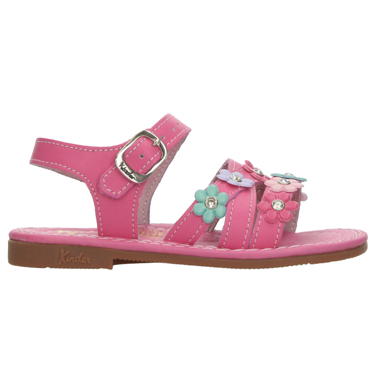 Sandalias Kinder Niña Rosa Casual Infantil T14-18, foto 1 de 10