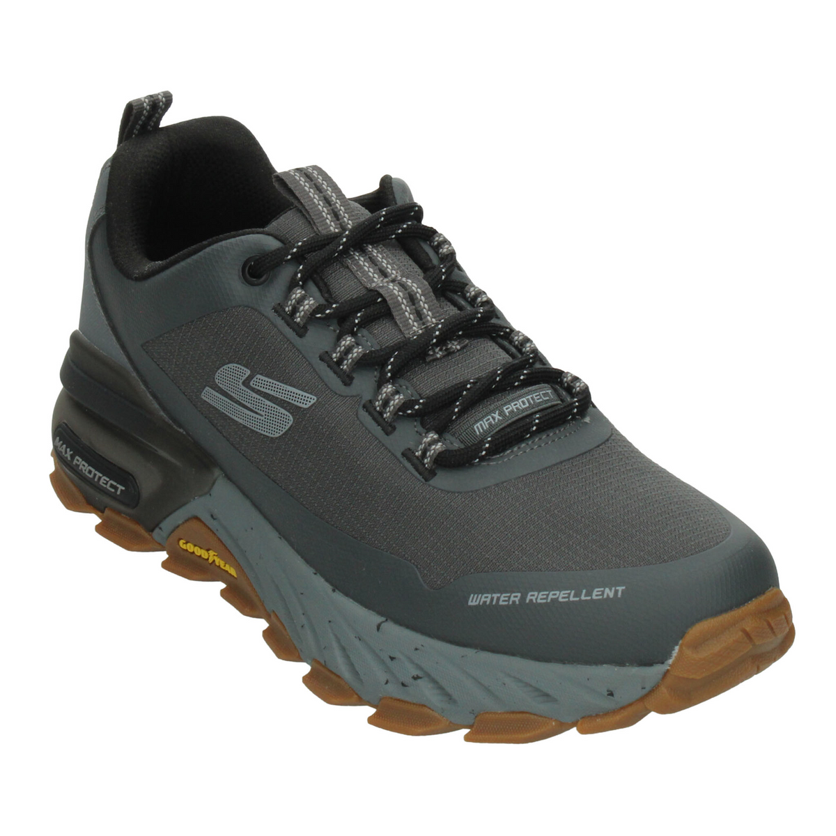 Tenis Skechers Max Protect Hombre Gris Senderismo Outdoor Caballero, foto 4 de 10