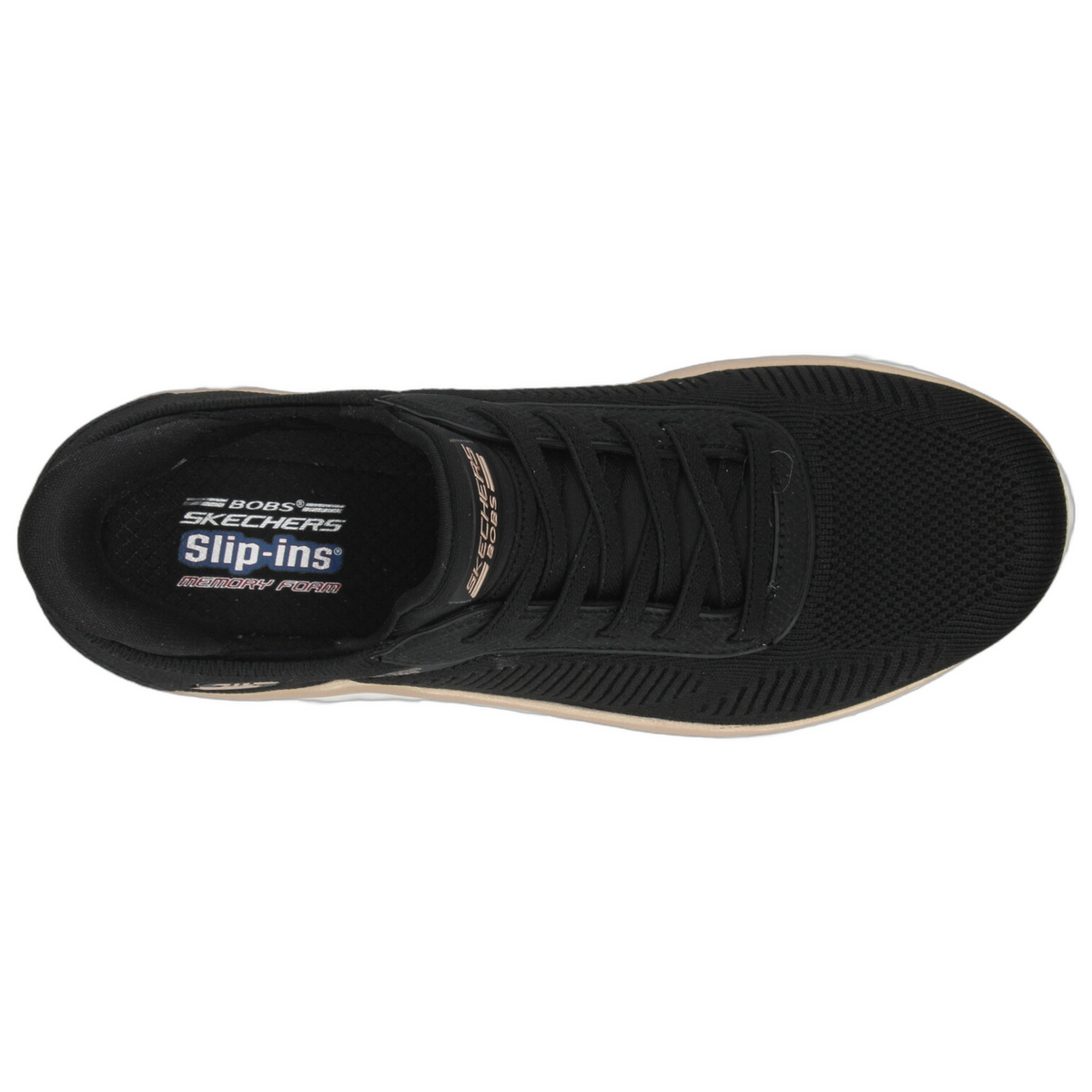 Tenis Skechers Bobs Slip-Ins Dama Negro Deportivo Mujer, foto 8 de 10