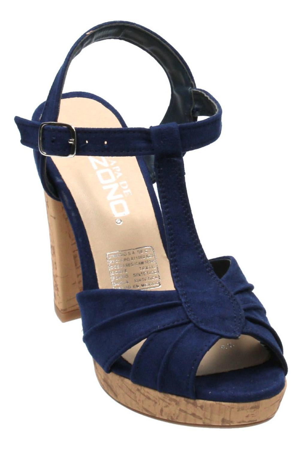 Sandalia Ozono Para Mujer 188050-3 Azul Marino [ozo2699], foto 3 de 6
