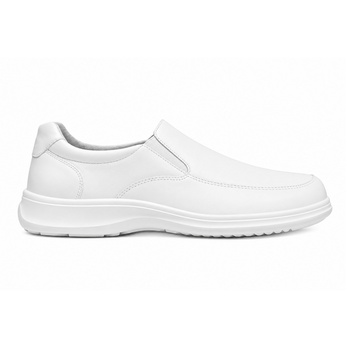Zapato Flexi Kaiser Hombre Blanco De Servicio Slip On Casual Caballero, foto 1 de 10