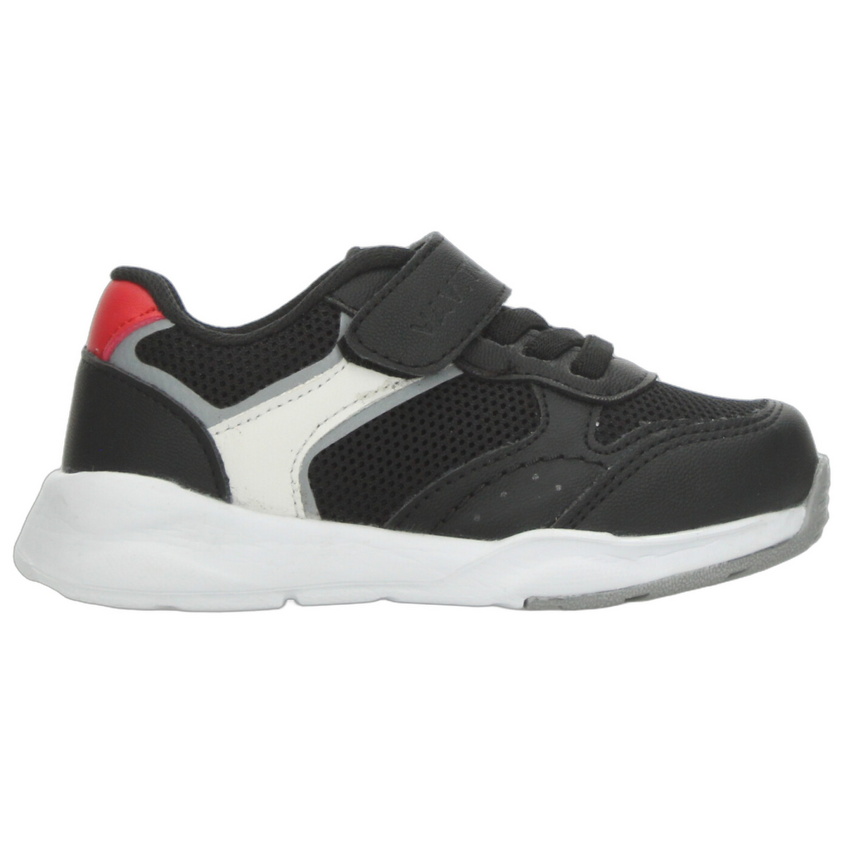 Tenis Vavito Niño Negro Deportivo Ajustable Infantil T18-22, foto 1 de 10