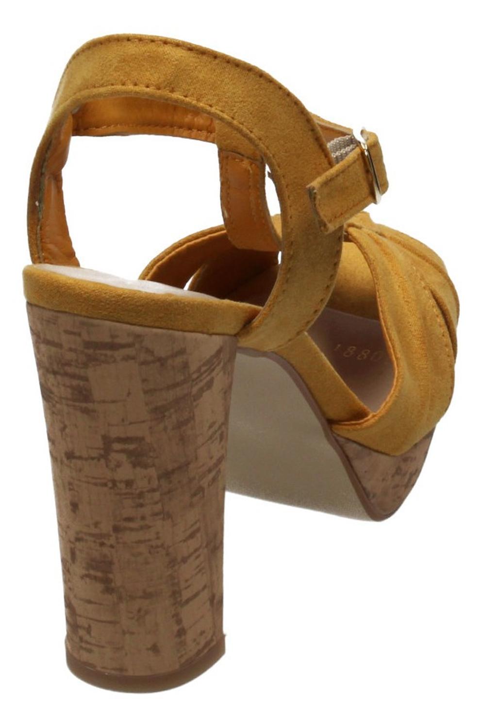 Sandalias Ozono Para Mujer 188050-2 Amarillo [ozo2698], foto 4 de 6