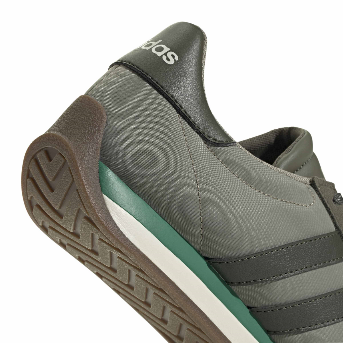 Tenis Adidas Runvista Hombre Verde Casual Cintas Caballero, foto 6 de 10