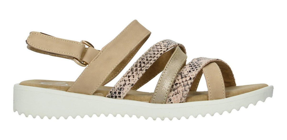 Sandalias Gosh Para Mujer 1652p-01 Beige [gos813], foto 1 de 6