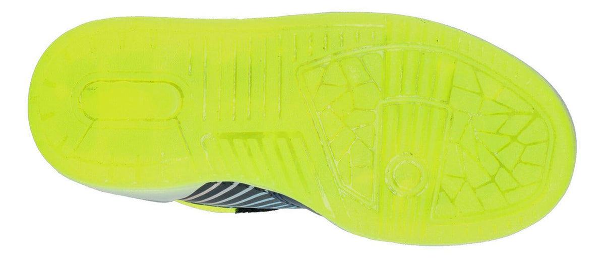 Tenis Niño Vavito T-rex Azul Marino Verde Fosforescente Tipo Bota Original Cinta Agujetas Ajustables, foto 9 de 10